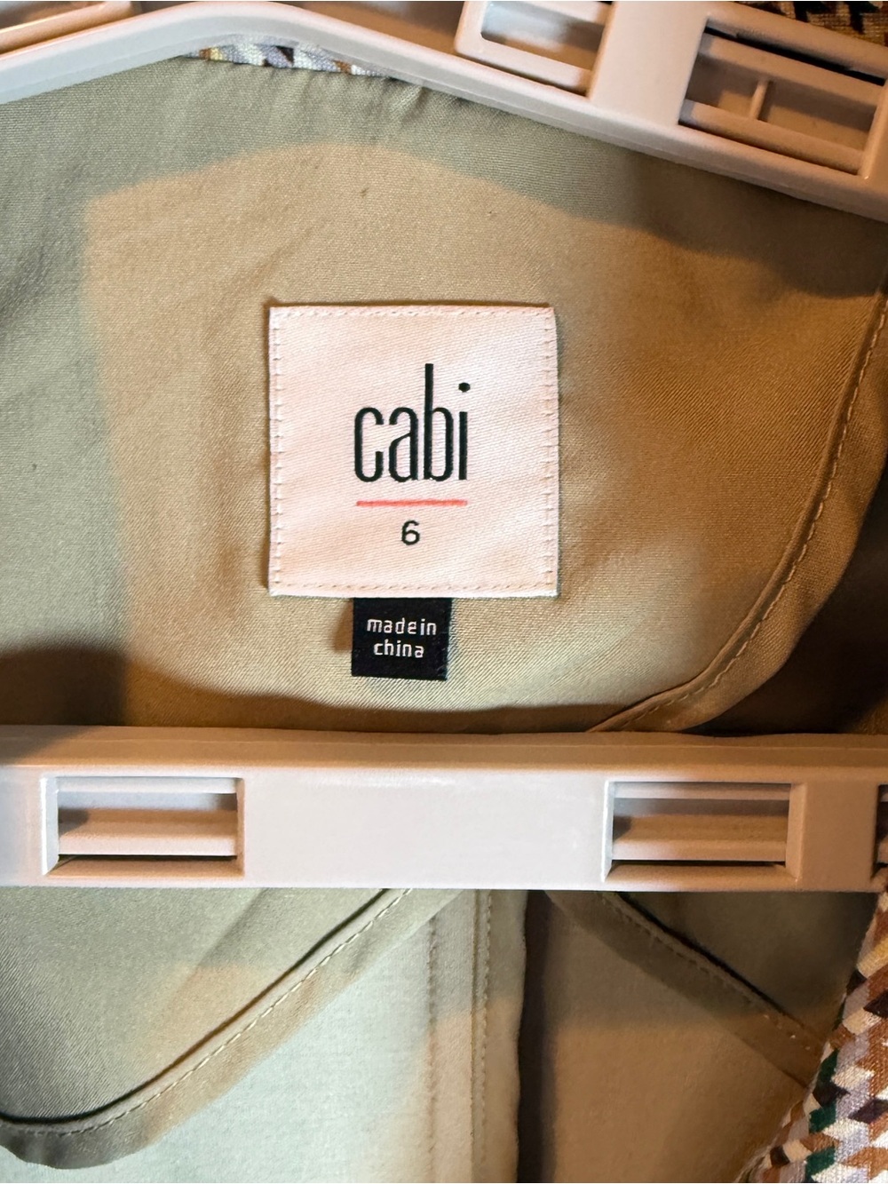 CAbi Plaid Blazer in Tan, Yellow and Black - Picture 6 of 7